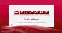 Desktop Screenshot of fransstudio.de